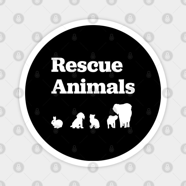 Rescue Animals Magnet by Shelly’s